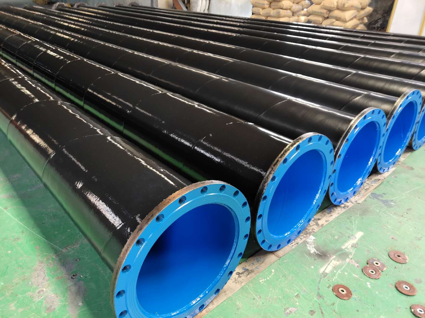 內(nèi)環(huán)氧外聚乙烯復(fù)合鋼管 內(nèi)環(huán)氧外聚乙烯復(fù)合鋼管